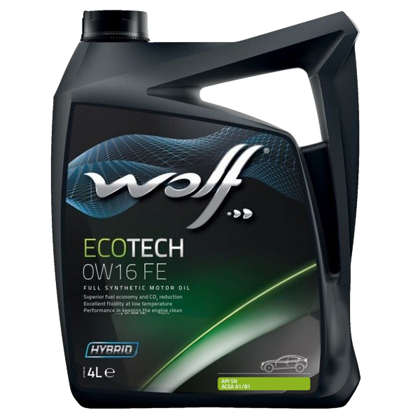 Моторное масло Wolf EcoTech 0W16 FE, 4л